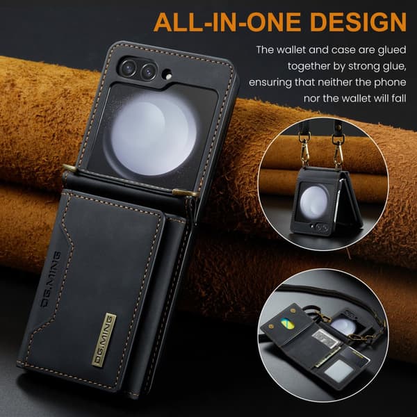 INF M2 Folding Case til Z Flip 6 - Sort 0