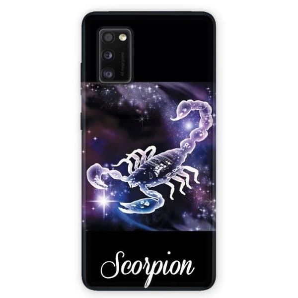 Fodral för Samsung Galaxy A41 stjärntecken 2 Scorpio en storlek