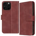 Miniatyrbild 2 av 4: Fodral för iPhone 16 Pro Flip Wallet Video Support Brun
