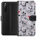 Pikkukuva 1 / 3: Sony Xperia 10 III Lompakkokotelo Disney kuviointi