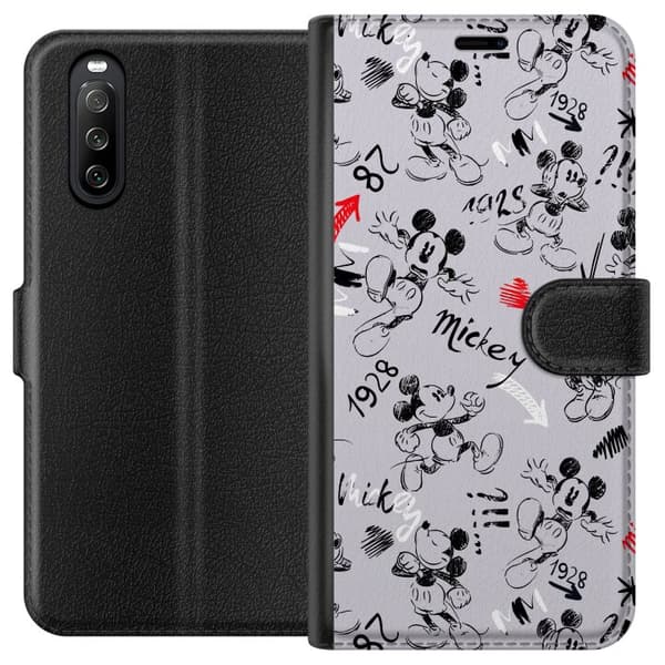 Sony Xperia 10 III Lompakkokotelo Disney kuviointi