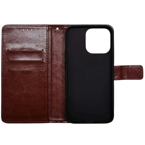 Lommebokdeksel 3-kort Xiaomi 14T Pro - Brun