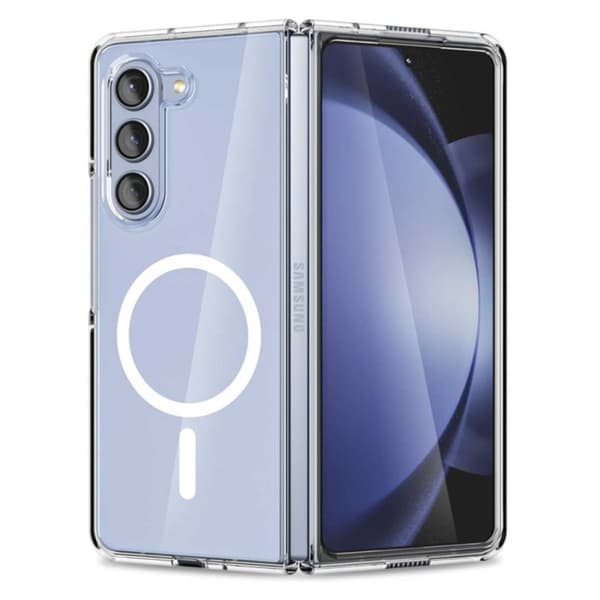 Galaxy Z Fold 5 Magsafe Mobilskal Genomskinligt