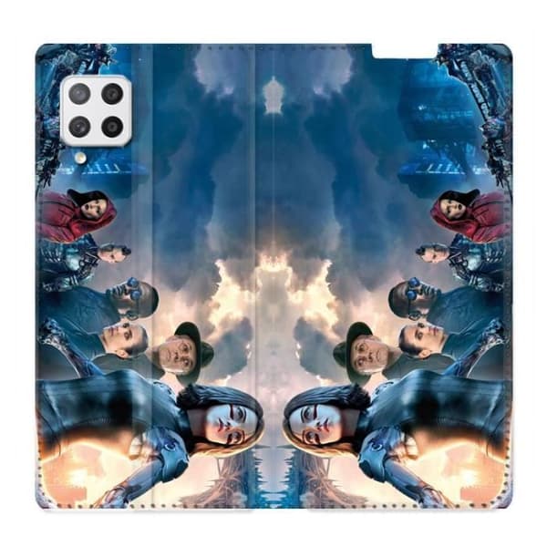 Plånbok Läderfodral För Samsung Galaxy A12 Manga Gunnm Poster One Size