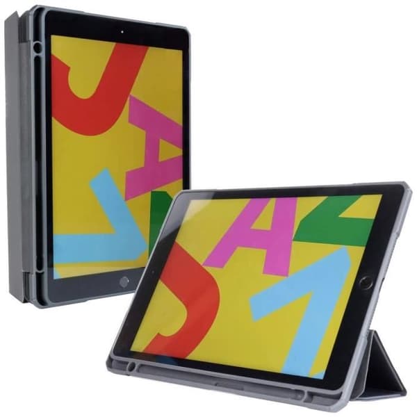 JT Berlin Foliofodral (bulk) Bakskal iPad 10.2 (2020), iPad 10.2 (2019) svart (transparent) iPadfodral / skal