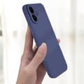Miniatyrbild 3 av 4: Skal till iPhone 16 Silikon Matt Finish Soft Touch Midnight Blue