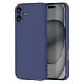 Miniatyrbild 1 av 4: Skal till iPhone 16 Silikon Matt Finish Soft Touch Midnight Blue