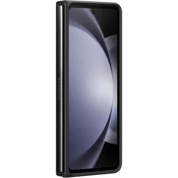 Telefonfodral - Samsung - Galaxy Z Fold 5 - Läderimitation - Grafit - Mjuk