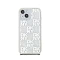 Miniatyrbild 3 av 6: DKNY Liquid Glitter Multilogo - iPhone 15/14/13 fodral (vit)