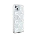 Miniatyrbild 4 av 6: DKNY Liquid Glitter Multilogo - iPhone 15/14/13 fodral (vit)