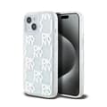 Miniatyrbild 1 av 6: DKNY Liquid Glitter Multilogo - iPhone 15/14/13 fodral (vit)