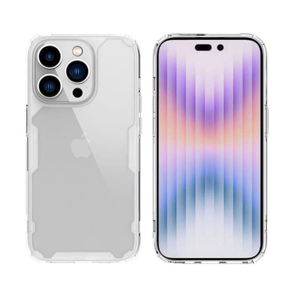 Skal - NILLKIN - iPhone 16 - Transparent - Hård - TPU Pro-fodral