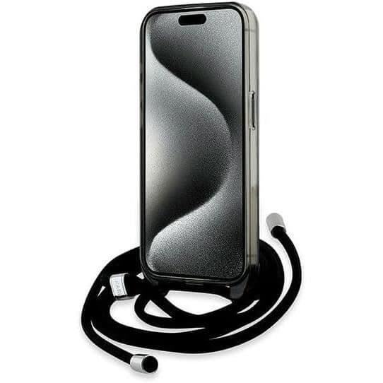 Karl Lagerfeld Karl & Choupette Fodral med MagSafe för iPhone 15 Pro Max 6,7" - Svart