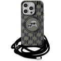 Miniatyrbild 1 av 4: Karl Lagerfeld Karl &amp; Choupette Fodral med MagSafe för iPhone 15 Pro Max 6,7" - Svart