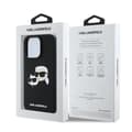 Miniatyrbild 4 av 4: Coque - Karl Lagerfeld - iPhone 16 Pro - Silikon Vätska - Dubbelhuvuden - Kompatibel med MagSafe