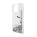 Miniatyrbild 5 av 6: Telefonfodral - Hello Kitty - iPhone 15 Pro Max - Silver - Flytande glitter - Stel