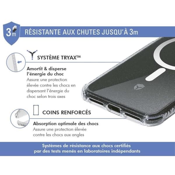 Coque - Force Case - iPhone 16 Pro - Ultra-Förstärkt - Kompatibel med MagSafe - Livstidsgaranti