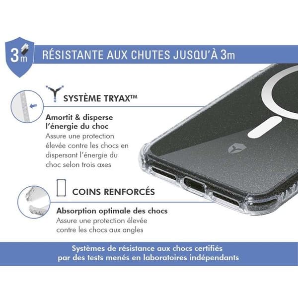 Coque - Force Case - iPhone 16 Pro - Ultra-Förstärkt - Kompatibel med MagSafe - Livstidsgaranti