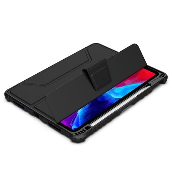 Étui Bumper Pro - NILLKIN - iPad Air (2022/2020) &amp; Pro 11 (2018/2022) - Svart - Syntetisk - Unisex