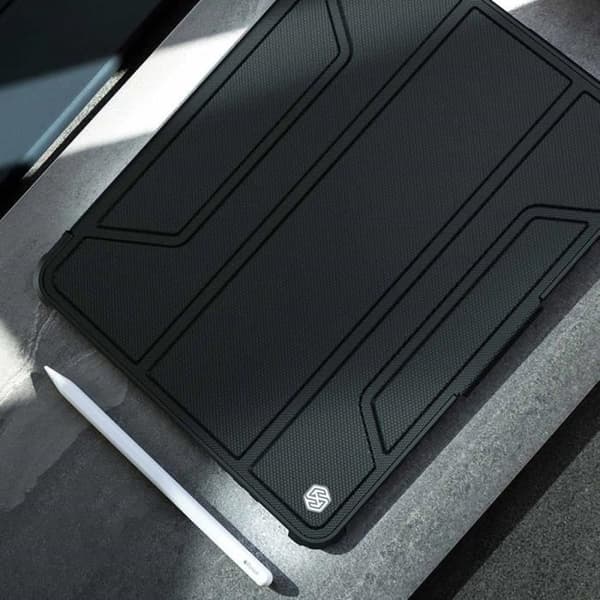 Étui Bumper Pro - NILLKIN - iPad Air (2022/2020) &amp; Pro 11 (2018/2022) - Svart - Syntetisk - Unisex