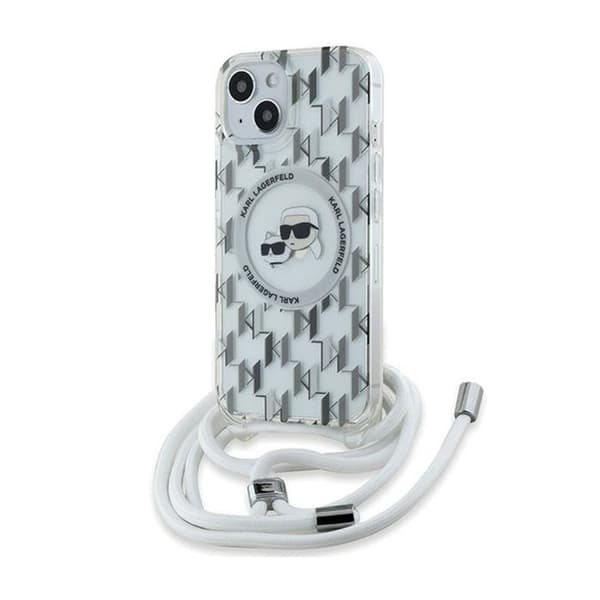 Mobilskal - Karl Lagerfeld - iPhone 15/14/13 - Transparent - Choupette - MagSafe