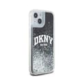 Miniatyrbild 4 av 6: DKNY Liquid Glitter Big Logo - Fodral för iPhone 14/15/13 (svart)