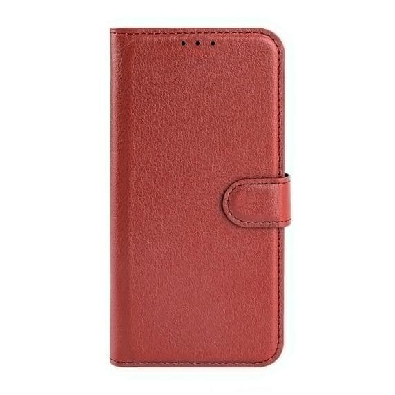Samsung Galaxy S24 Ultra Plånboksfodral med Stativ – Brun