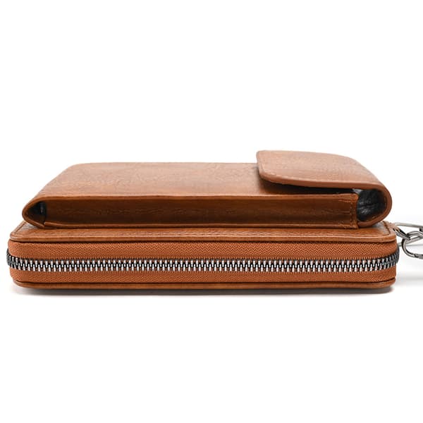 INF Crossbody-telefonveske for kvinner, multifunksjonsskulderveske i PU-skinn