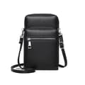 Miniatyrbild 5 av 10: INF Crossbody-väska för män för telefon, liten axelväska i PU-läder