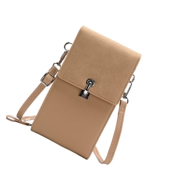 INF Crossbody mobiltelefontaske til kvinder - Stilfuldt PU-læder
