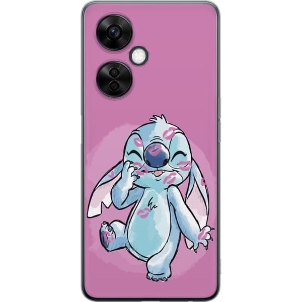 OnePlus Nord CE 3 Lite Läpinäkyvä kuori Stitch Puss