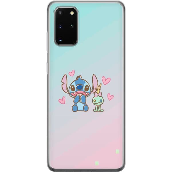Samsung Galaxy S20+ Genomskinligt Skal Stitch Kärlek