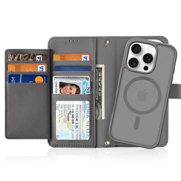DUX DUCIS iPhone 16 Pro Max Fodral 2-i-1 Lawa Series MagSafe Grå