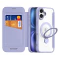 Miniatyrbilde 3 av 11: DUX DUCIS iPhone 16 Etui Skin X Pro Series Kickstand MagSafe Lilla