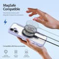 Miniatyrbilde 4 av 11: DUX DUCIS iPhone 16 Etui Skin X Pro Series Kickstand MagSafe Lilla