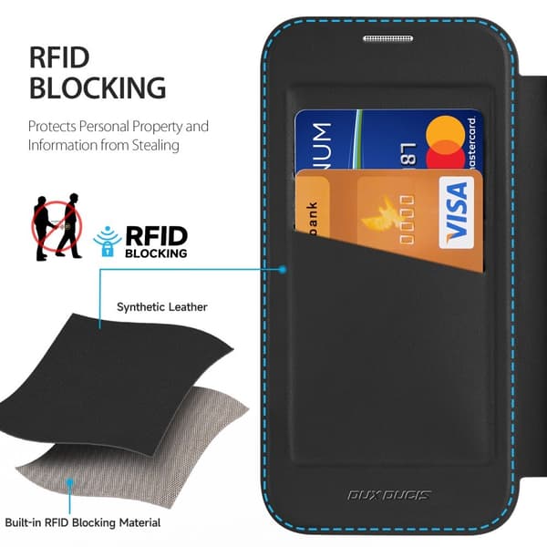 DUX DUCIS iPhone 16 Pro Kotelo Skin X Pro Series Kickstand MagSafe Musta