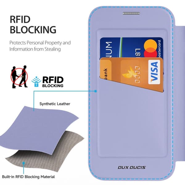 DUX DUCIS iPhone 16 Pro Kotelo Skin X Pro Series Kickstand MagSafe Violetti