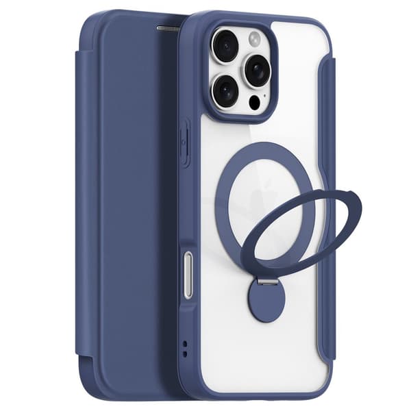 DUX DUCIS iPhone 16 Pro Max Kotelo Skin X Pro Series Kickstand MagSafe Sininen