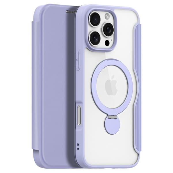 DUX DUCIS iPhone 16 Pro Max Kotelo Skin X Pro Series Kickstand MagSafe Violetti