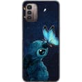 Miniatyrbillede 1 af 3: Nokia G21 Gennemsigtig cover Stitch sommerfugl