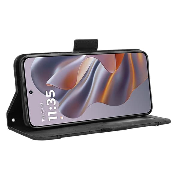 SKALO Motorola Edge 50 Neo 5G 6-FACK Plånboksfodral - Svart