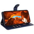 Pikkukuva 3 / 8: SKALO Motorola Moto G55 5G Premium Wallet Lompakkokotelo - Sininen