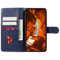 Pikkukuva 2 / 8: SKALO Motorola Moto G55 5G Premium Wallet Lompakkokotelo - Sininen
