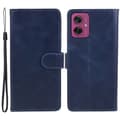 Pikkukuva 1 / 8: SKALO Motorola Moto G55 5G Premium Wallet Lompakkokotelo - Sininen