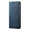 Miniatyrbillede 5 af 6: SKALO Motorola Edge 50 Neo 5G Jeans Flip Cover - Blå