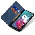 Miniatyrbillede 2 af 6: SKALO Motorola Edge 50 Neo 5G Jeans Flip Cover - Blå