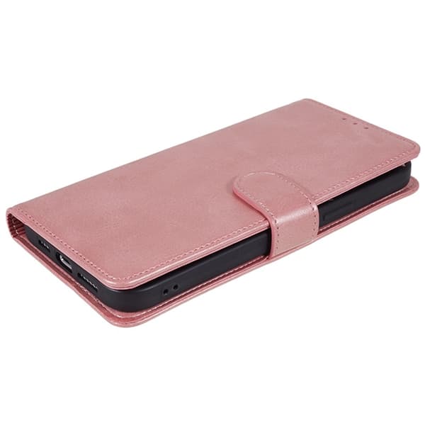 SKALO Motorola Moto G55 5G Premium Plånboksfodral - Roséguld