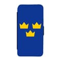Miniatyrbilde 1 av 3: Swedish Three Clowns Flip Telefonetui Til iPhone 16 Pro