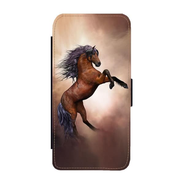 Horse Lommeboketui Deksel Til iPhone 16 Plus