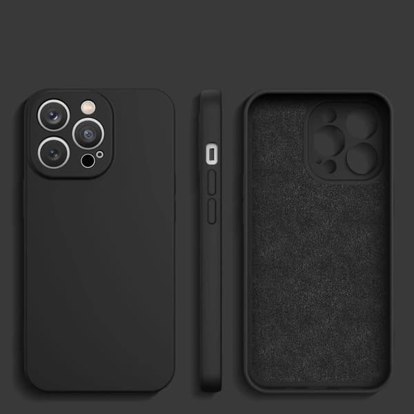 Silikoneetui til Samsung Galaxy S24 - Sort